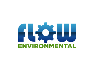 Flow Environmental logo design by GemahRipah