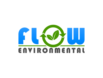 Flow Environmental logo design by Purwoko21