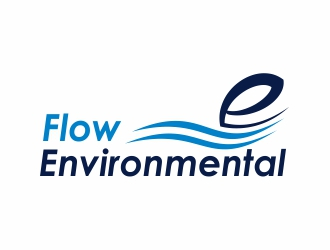 Flow Environmental logo design by ian69