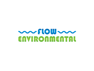 Flow Environmental logo design by blessings