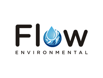 Flow Environmental logo design by nurul_rizkon