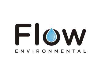 Flow Environmental logo design by nurul_rizkon