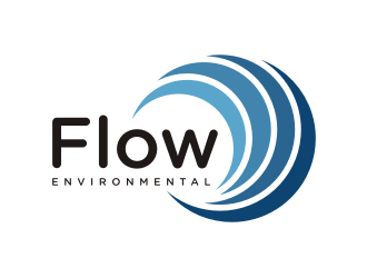 Flow Environmental logo design by nurul_rizkon