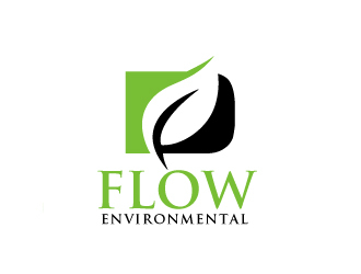 Flow Environmental logo design by ElonStark