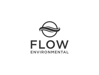 Flow Environmental logo design by bombers