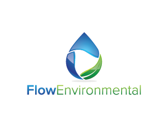 Flow Environmental logo design by mhala