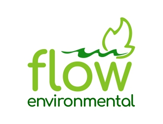 Flow Environmental logo design by cikiyunn