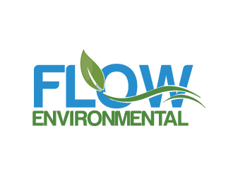 Flow Environmental logo design by webmall