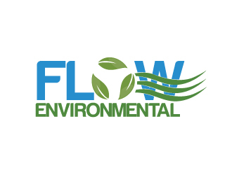 Flow Environmental logo design by webmall