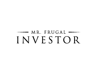Mr. Frugal Investor  logo design by wongndeso