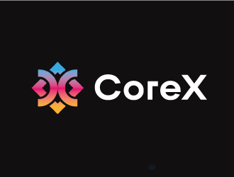 CoreX logo design by nehel