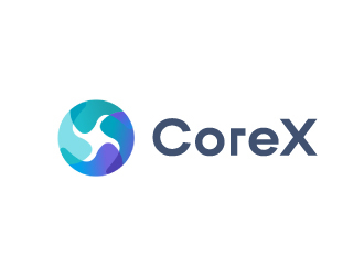 CoreX logo design by nehel