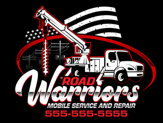 Road Warriors logo design by DreamLogoDesign