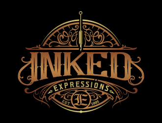 Inked Expressions  logo design by jaize