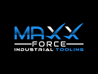 MaxxForce Industrial Tooling logo design by graphicstar