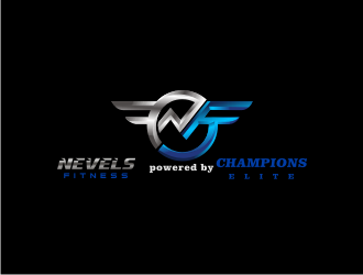 NEVELS FITNESS powered by CHAMPIONS ELITE logo design by BintangDesign