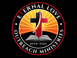 Eternal Love Outreach Ministries logo design by DreamLogoDesign
