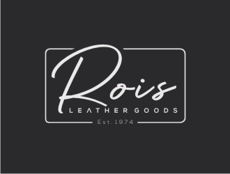 ROIS Leather Goods logo design by maspion