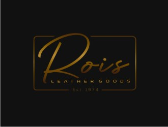 ROIS Leather Goods logo design by maspion