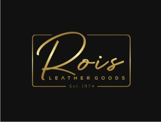 ROIS Leather Goods logo design by maspion
