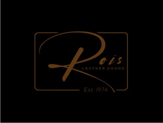 ROIS Leather Goods logo design by maspion