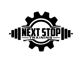 Next Stop training logo design by ElonStark