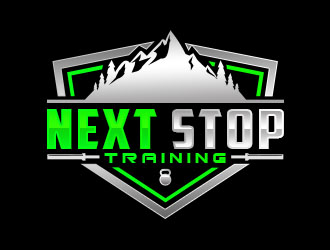 Next Stop training logo design by Benok