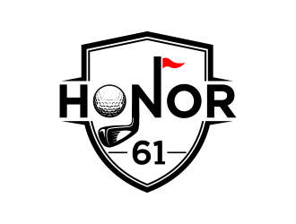 HONOR 61 logo design by Barkah