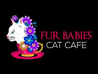 Fur Babies Cat Cafe logo design by Suvendu