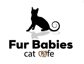Fur Babies Cat Cafe logo design by Suvendu