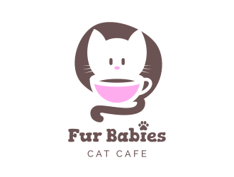 Fur Babies Cat Cafe logo design by uunxx