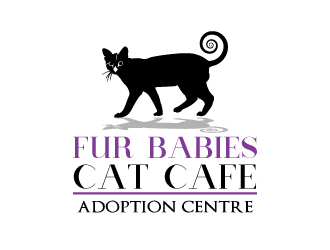 Fur Babies Cat Cafe logo design by Suvendu