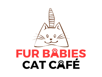 Fur Babies Cat Cafe logo design by manu.kollam