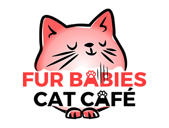Fur Babies Cat Cafe logo design by manu.kollam