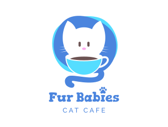Fur Babies Cat Cafe logo design by uunxx