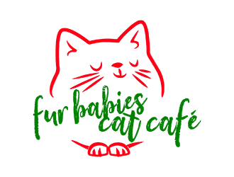 Fur Babies Cat Cafe logo design by manu.kollam