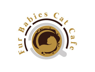 Fur Babies Cat Cafe logo design by Webphixo