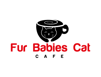 Fur Babies Cat Cafe logo design by Suvendu