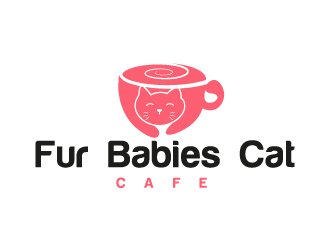 Fur Babies Cat Cafe logo design by Suvendu