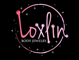 Loxlin Body Jewelry logo design by qqdesigns