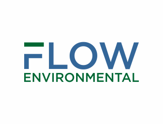 Flow Environmental logo design by vostre