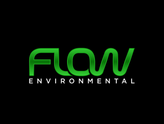 Flow Environmental logo design by FirmanGibran