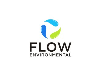 Flow Environmental logo design by bombers