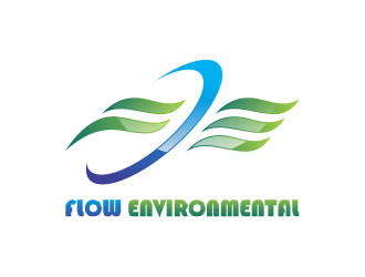 Flow Environmental logo design by rokenrol