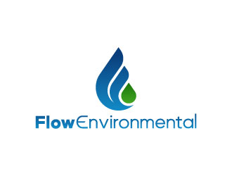 Flow Environmental logo design by CreativeKiller