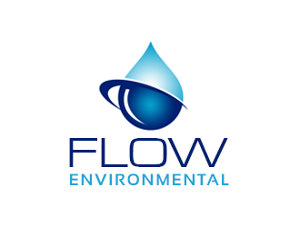 Flow Environmental logo design by kunejo