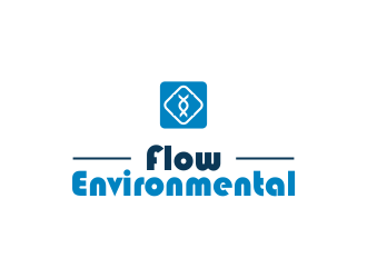 Flow Environmental logo design by MUNAROH