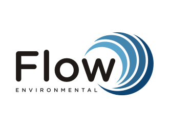 Flow Environmental logo design by nurul_rizkon
