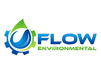 Flow Environmental logo design by kgcreative