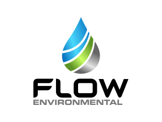 Flow Environmental logo design by done